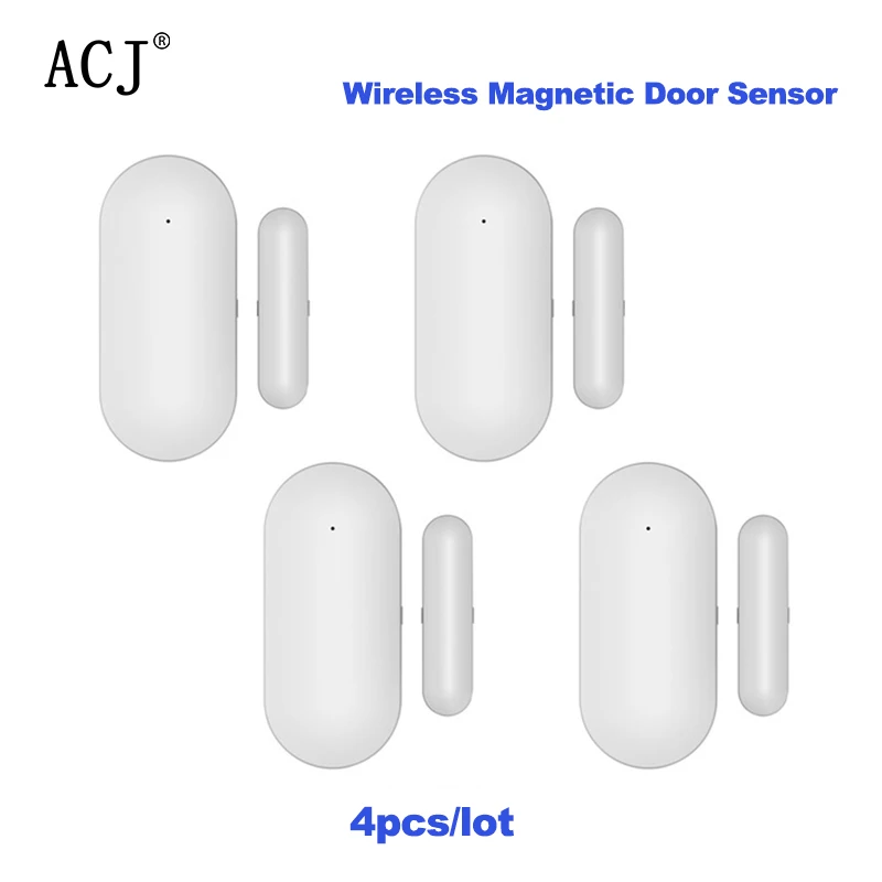 

Factory Price Window Door Sensor for 433mhz Wireless Home Alarm Security Smart Gap Sensor to Detect Open Door Burglar Alarm Kits