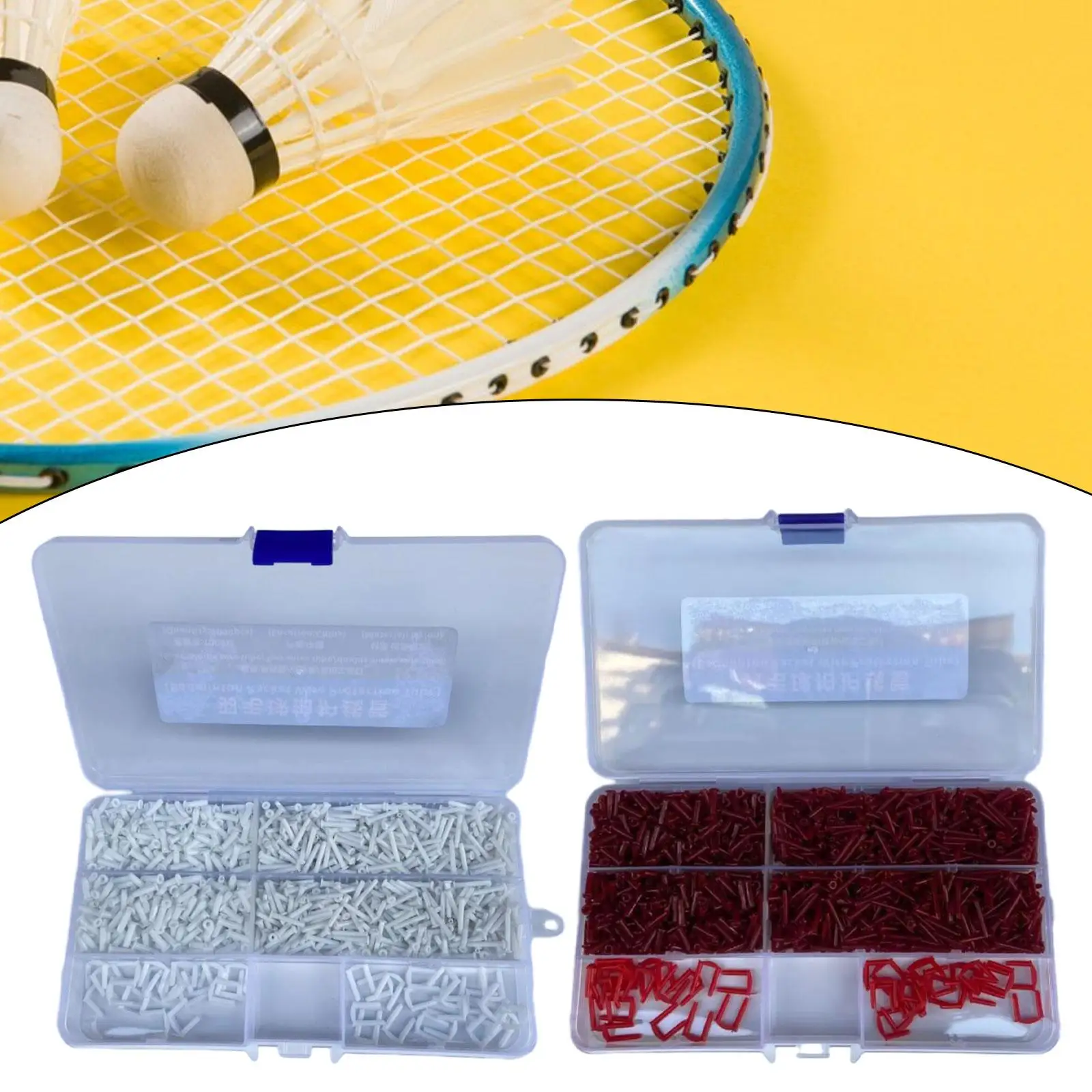 1240x Badminton Racquet Grommets Eyelets Stringing Machines Tools for Tennis