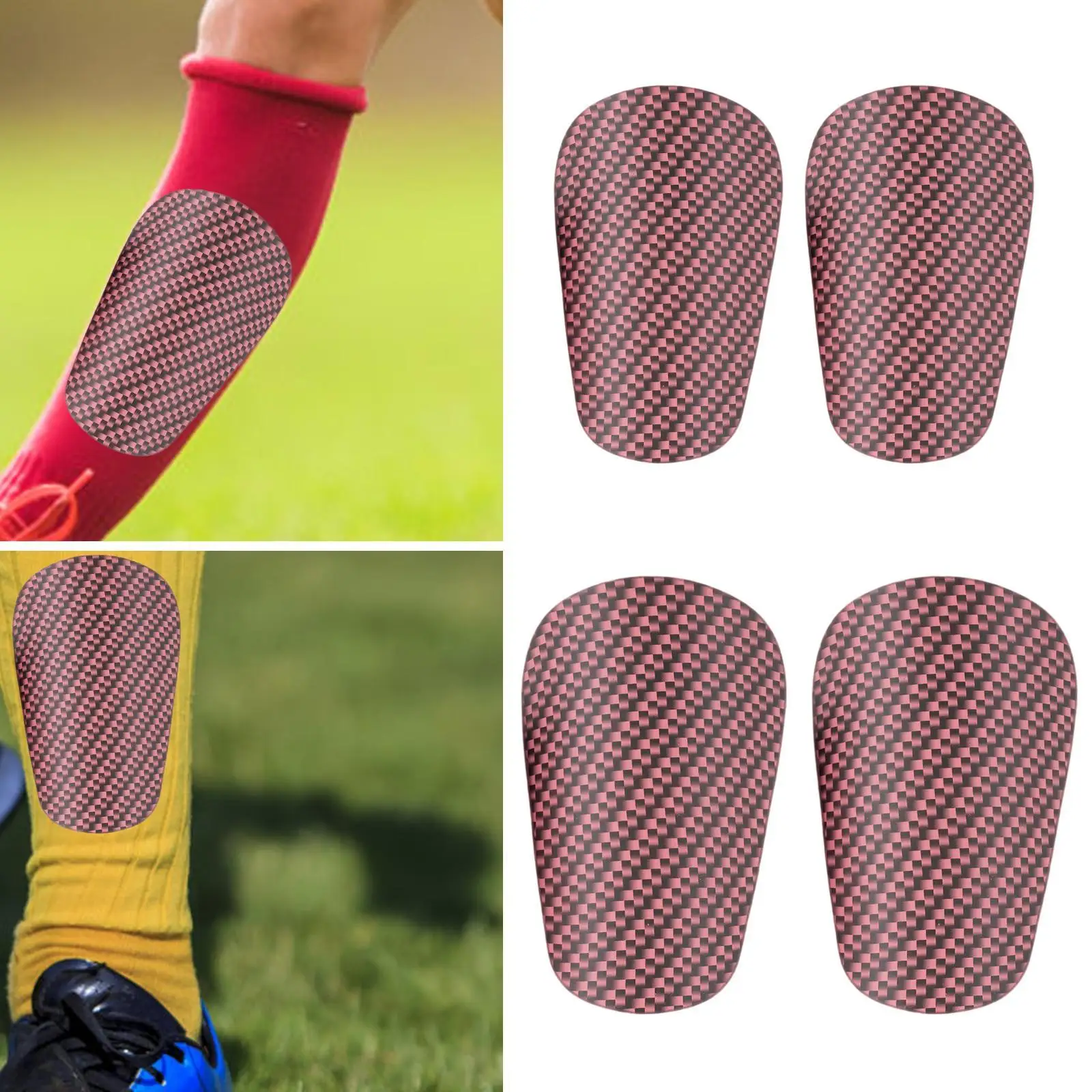 2Pcs Mini Soccer Shin Guards Outdoor Accessories Small Sports Comfortable Protective Equipment Football Training Guards for Kids