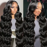 30 40 Inch 13x6 Hd Lace Frontal Wig 250 Density 13x4 360 Lace Front Body Wave Human Hair Wigs Brazilian Glueless Wig Preplucked 1