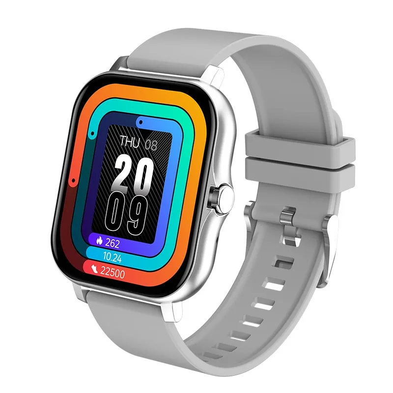Silver silicone band