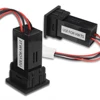 Car Dual USB Charger Adapter Socket For Volkswagen For VW T5 Transporter 2003-2009 Charger Dash Blank Switch 6