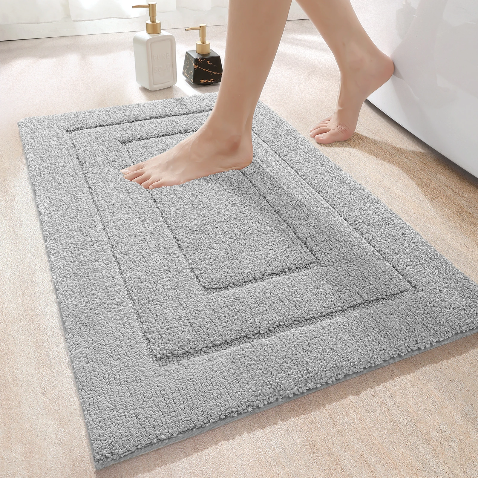 DEXI Carpet Resistant Bath Rugs Quick Dry Bathroom Mat For Bathroom Kitchen  Bedroom Home - AliExpress