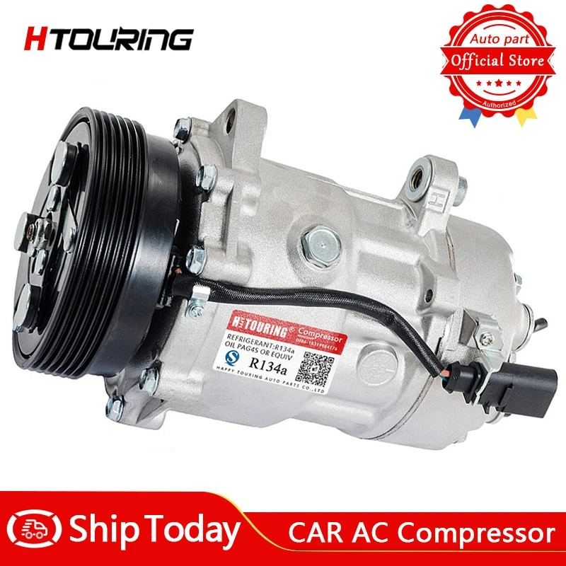 

For VW Golf Ac Compressor SD7V16 for Audi TT Volkswagen Beetle Golf Jetta 4cyl 6cyl 1J0820803L 351127381 1J0 820 803K 1H0820803D