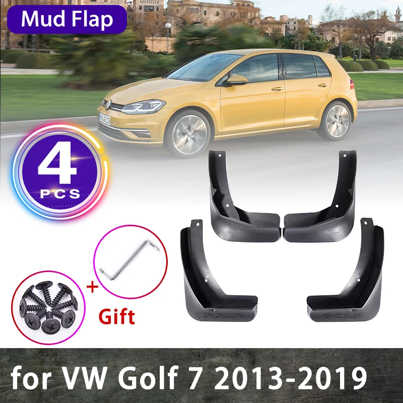 

For Volkswagen VW Golf 7 Mk7 VII 5G 2013 2014 2015 2016 2017 2018 2019 Car Mud Flaps Mudguards Splash Guards Fender Accessories