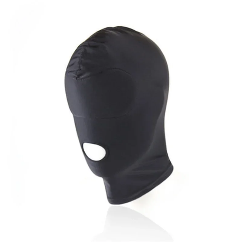 1/2/3 Hole Men Women Adult Spandex Balaclava Open Mouth Face Eye Head Mask Costume Slave Game Role Play balaclava mask