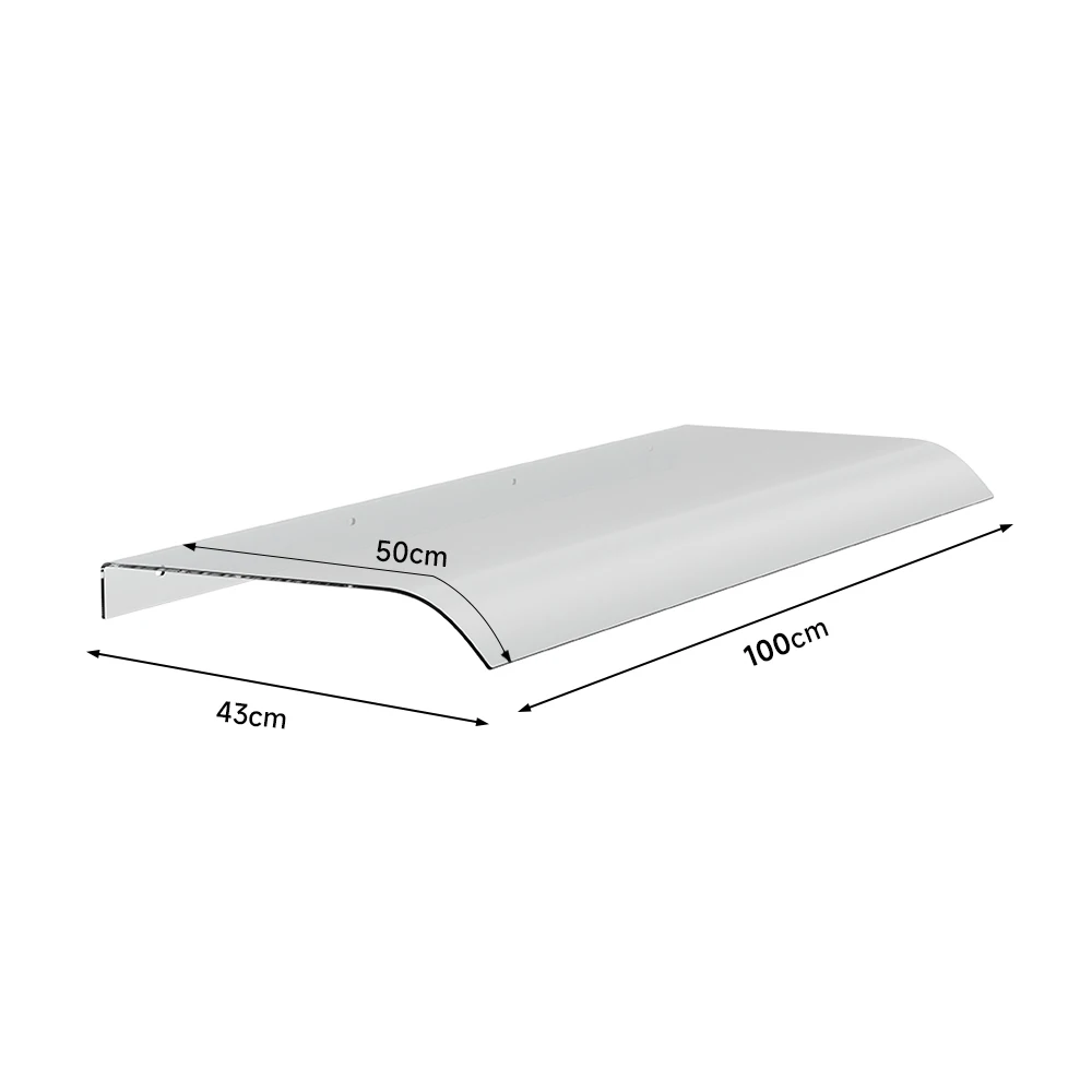 Garden Sanctuary Transparent Window Door Awning Canopy