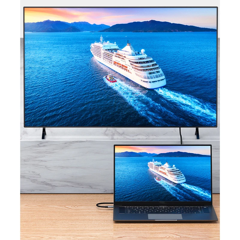 USB C to HDMI  , CŸ ޴ ȭ  ̺, 4K 60Hz HDR Ʈ 3/4, ƺ  M1 20cm
