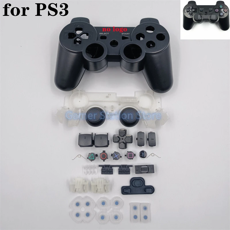Full Set Housing Shell Buttons With Inner Frame For Ps3 Controller Case Cover For Playstation 3 Wireless Gamepad Accessories Aliexpress