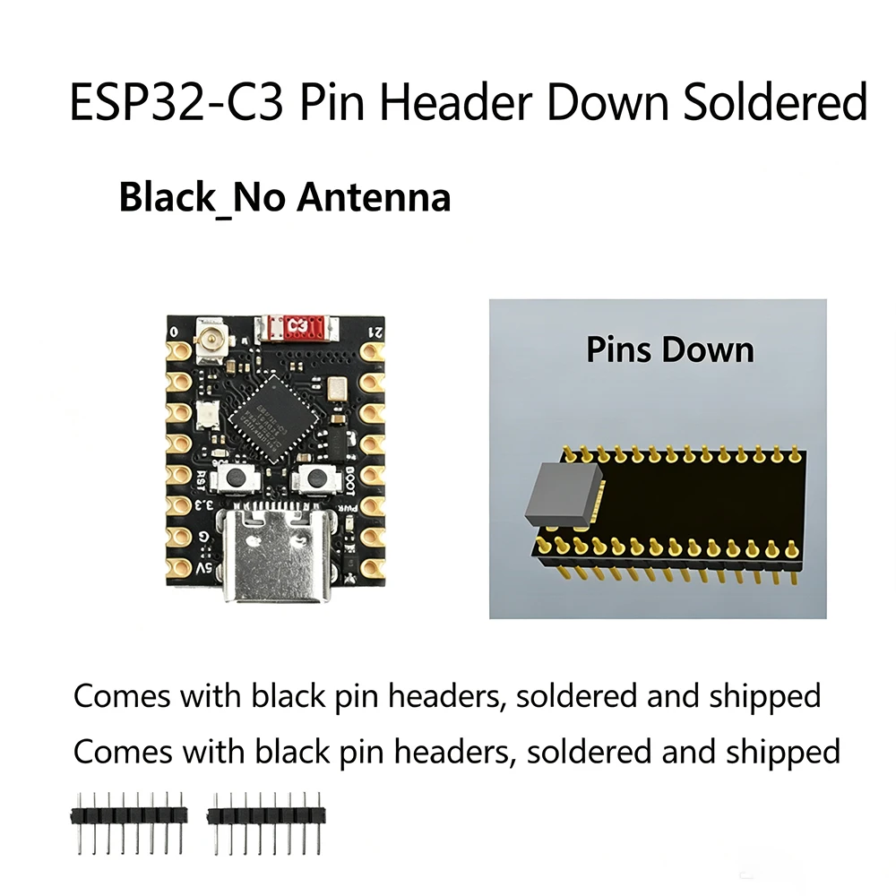 ตัวเลือกสินค้า ESP32-C3 บอร์ดพัฒนา WiFi Bluetooth ขนาดเล็ก