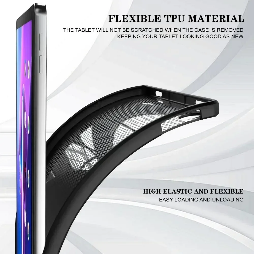 Black Protective Shell Back Cover
