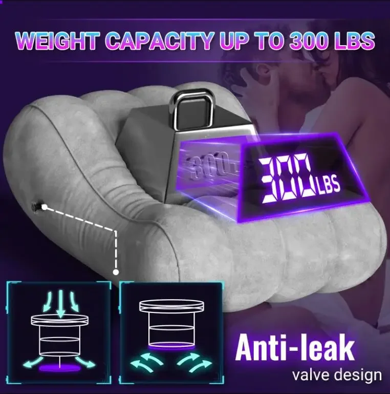 Inflatable Sex Aid Wedge Pillow Love Position Cushione Sex Furniture Erotic Sofa Adult Games BDSM Toys For Couples Adult%