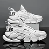 2024 New Men's White Sneakers Summer Fashion Breathable Mesh Tennis Sports Running Shoes Man Non Leather Casual Shoes Fashion 2