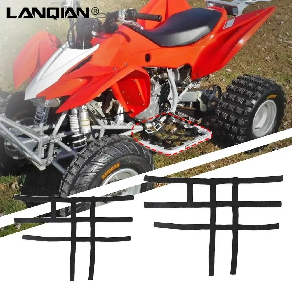 

Motorcycle For Honda TRX400EX TRX400X TRX450ER TRX450R TRX 400EX Nerf Bar Nets Waterproof Nylon ATV Toolkit For Polaris For Pred