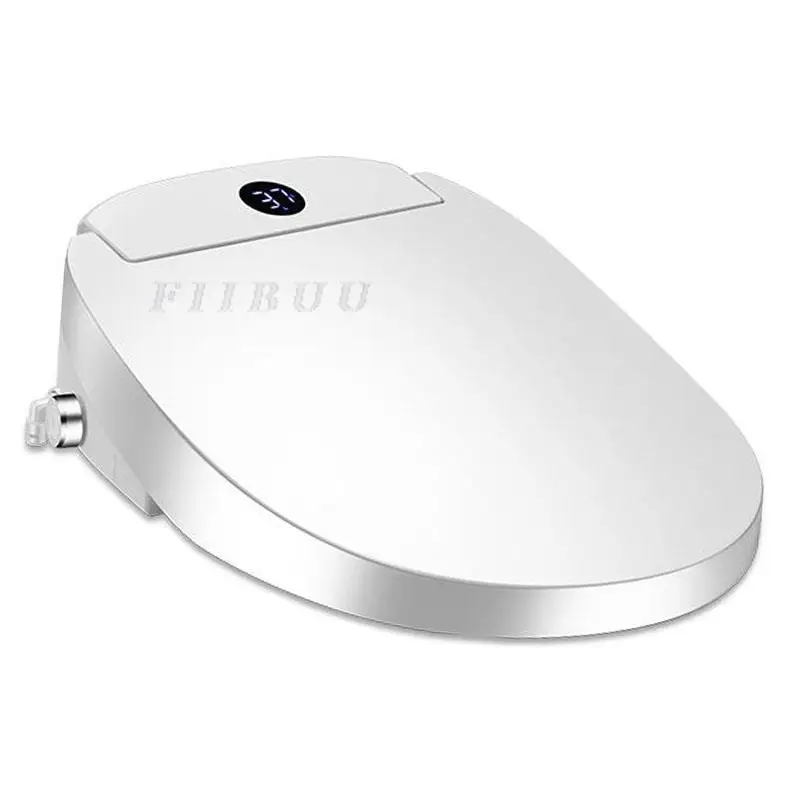 Smart Toilet Seat Cover, Buttocks Washing, Toilet Seat Lid For Bathroom, Warm Air Drying, Night Light, Heating, Oscillating Nozzle