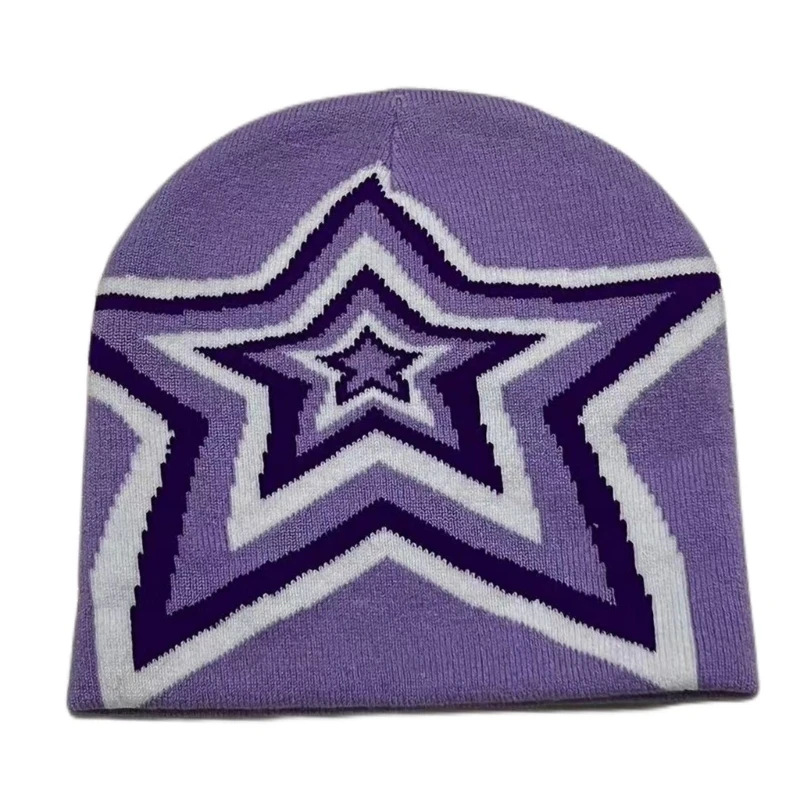 

Winter Adult Knitted Hat Keep Warm Hat Cold Weather Windproof Hat for Cycling