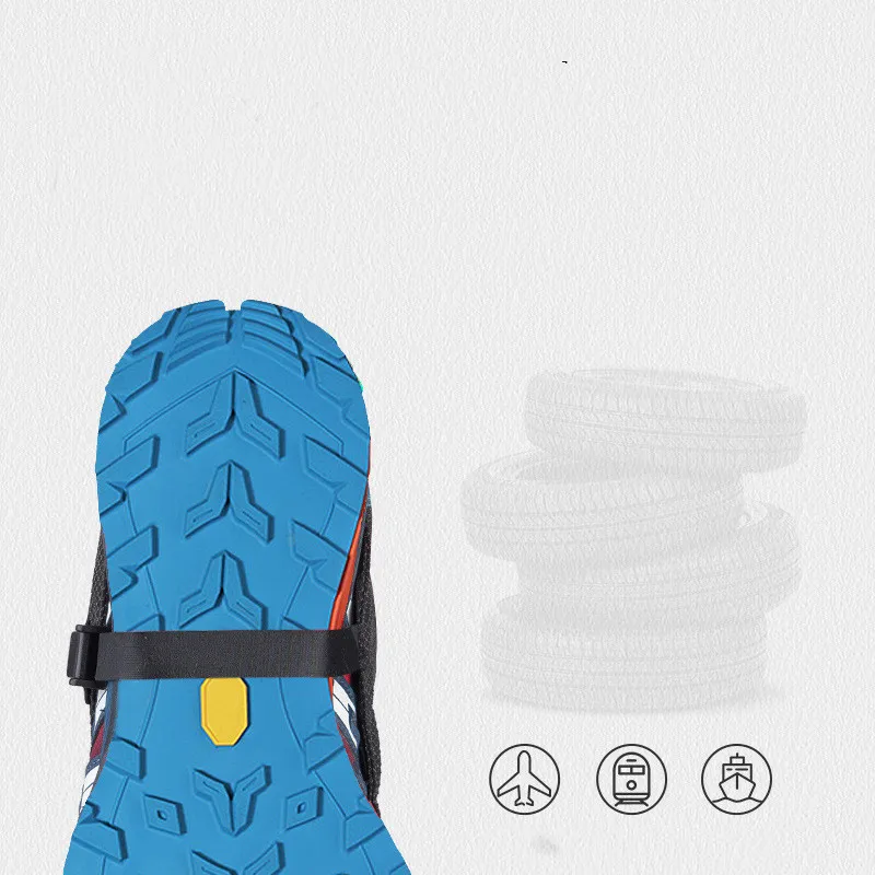 Outdoor Unisex High Trail Reflective Gaiters Protective Mud-proof Insect-proof Sandproof Shoe Cover For Running Desert Hiker