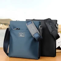 Sac à bandoulière de marque pour hommes, sac à bandoulière imperméable en tissu Oxford, sac à sangle de voyage, sac à bandoulière d'affaires de grande capacité pour hommes 3