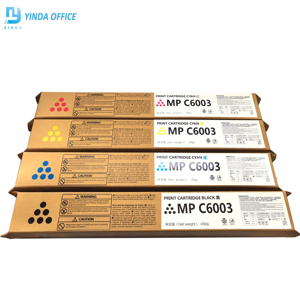 Japão Original Qualidade do Cartucho de Toner para Ricoh Mpc 4503 4504 5503 5504 6003 6004 C4503 C4504 C5503 C5504 C6003 C6004 Mpc6003