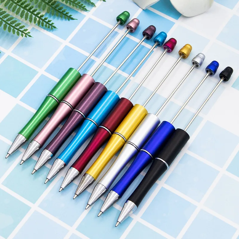 20pcs DIY Beaded Ballpoint Pen Beadable Pen Supplies Japanese