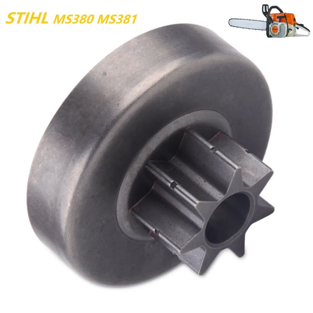 내구성 품질 클러치 드럼 벨 스프로킷, STIHL 체인톱 038 MS380 380 M..