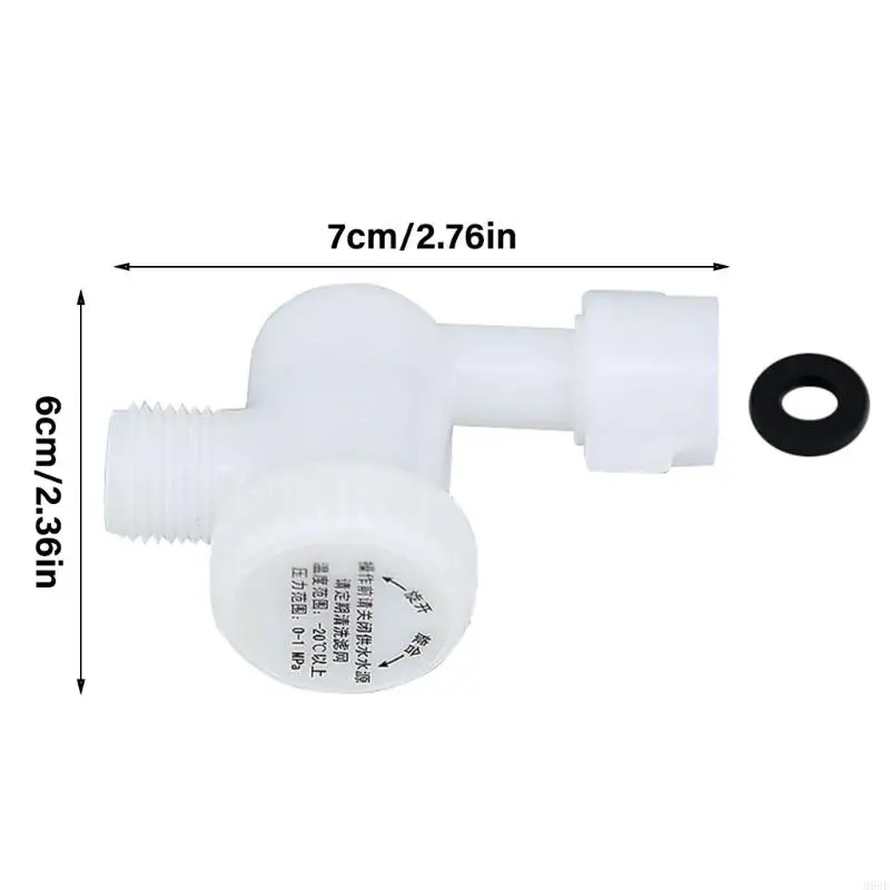 Bathroom Toilet Inlet Valves Water Filter Intelligent Toilet Filter Screen Leakproof Water Easy to Install M68E