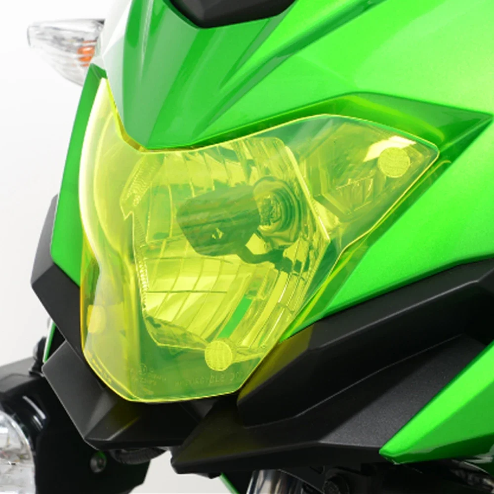 For KAWASAKI Versys X300 Motorcycle Front Headlight Screen Guard Lens Cover Shield Protector