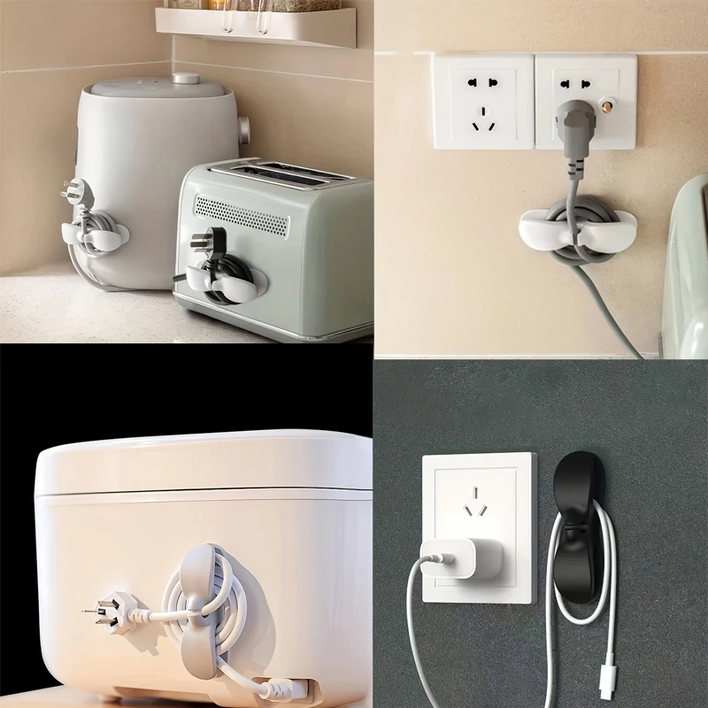 2/Set of Wire Sorting and Storage Devices for Kitchen Appliances Home Appliances Mobile Phone Chargers etc cable organizer