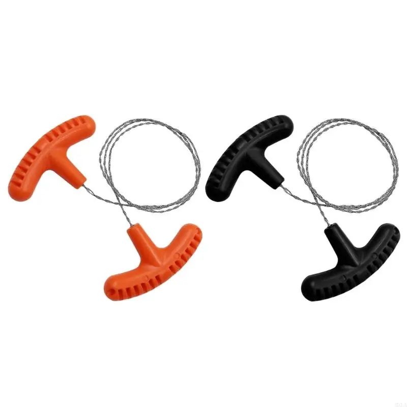 MXLA Survival Wire Handsaw Miniature Pocket Chainsaw Hand Tool Suitable for Woodworking Camping, Crafting, Emergency Repairs