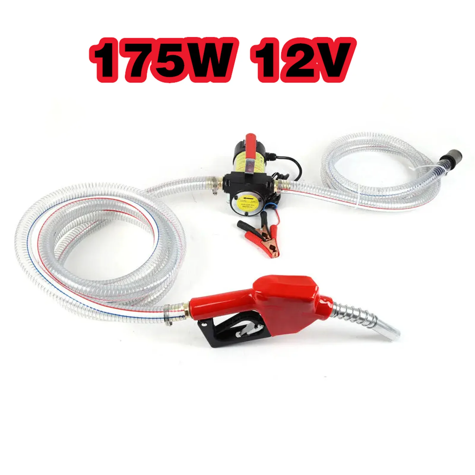 175W 12V Pompa Elettrica Autoadescante Per Cambio Olio Combustibile 50L/Min Estrattore Diesel Per Olio Motore Pompa Diesel Autoassorbente