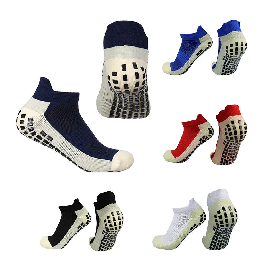 5PairsShortMenWomenAntislipFootballSocksFitnessPilatesSocks