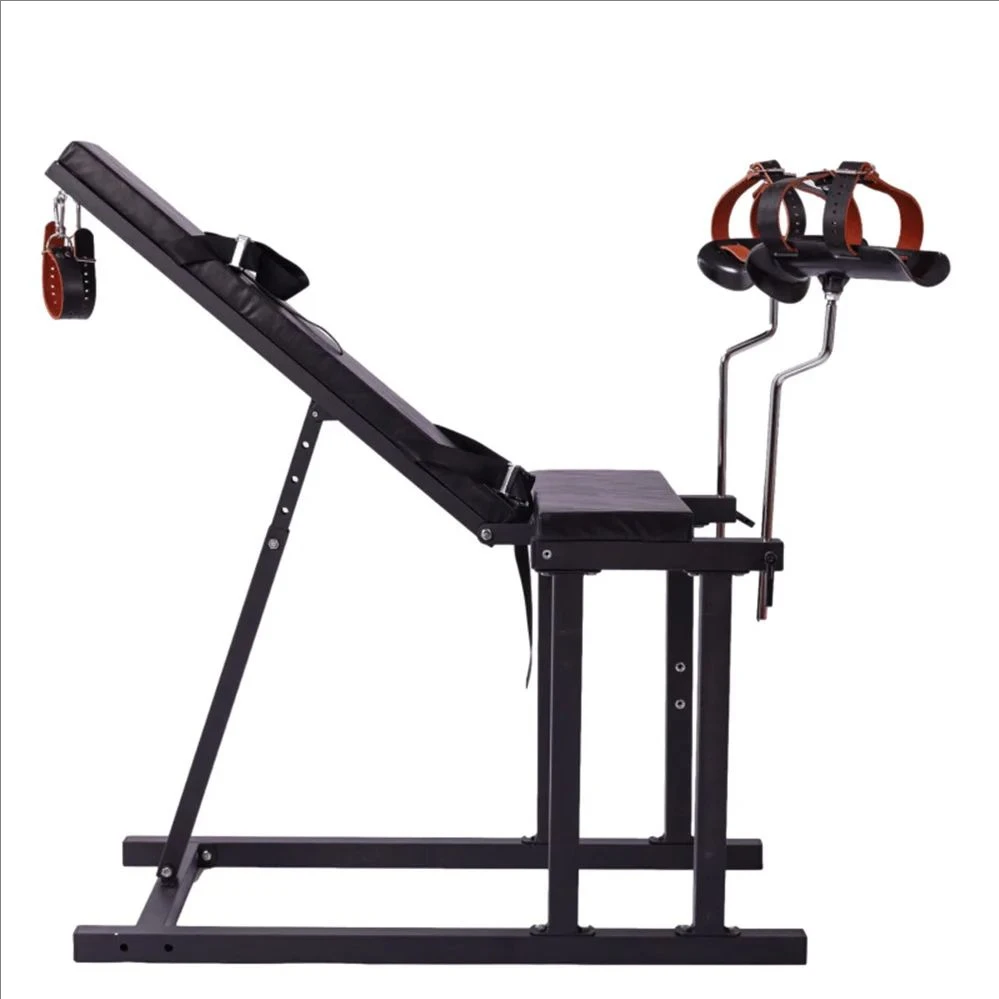 Upgraded Sex Machine Chair BDSM Bondage Device Slave Roleplay Sex Bingding Restraint Frame Adjustable Angle Toys For Couples
