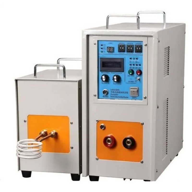 25KW 30-80KHz Dual Station High Frequency Induction Heater Furnace LH-25AB a