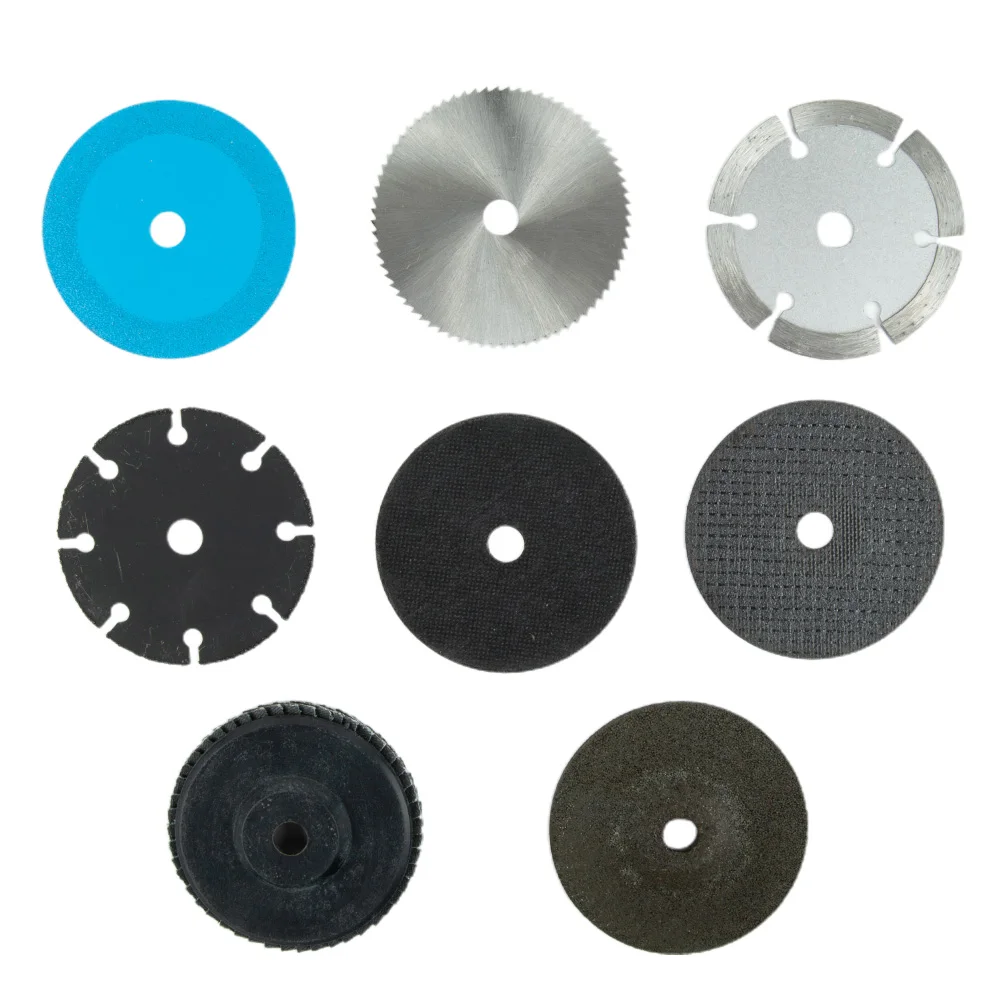 

Angle Grinder Cutting Disc 3 Inch HSS Saw Blade Polishing Disc 8Pcs Angle Grinder Accessories Attachment Carbite Cutting Disc