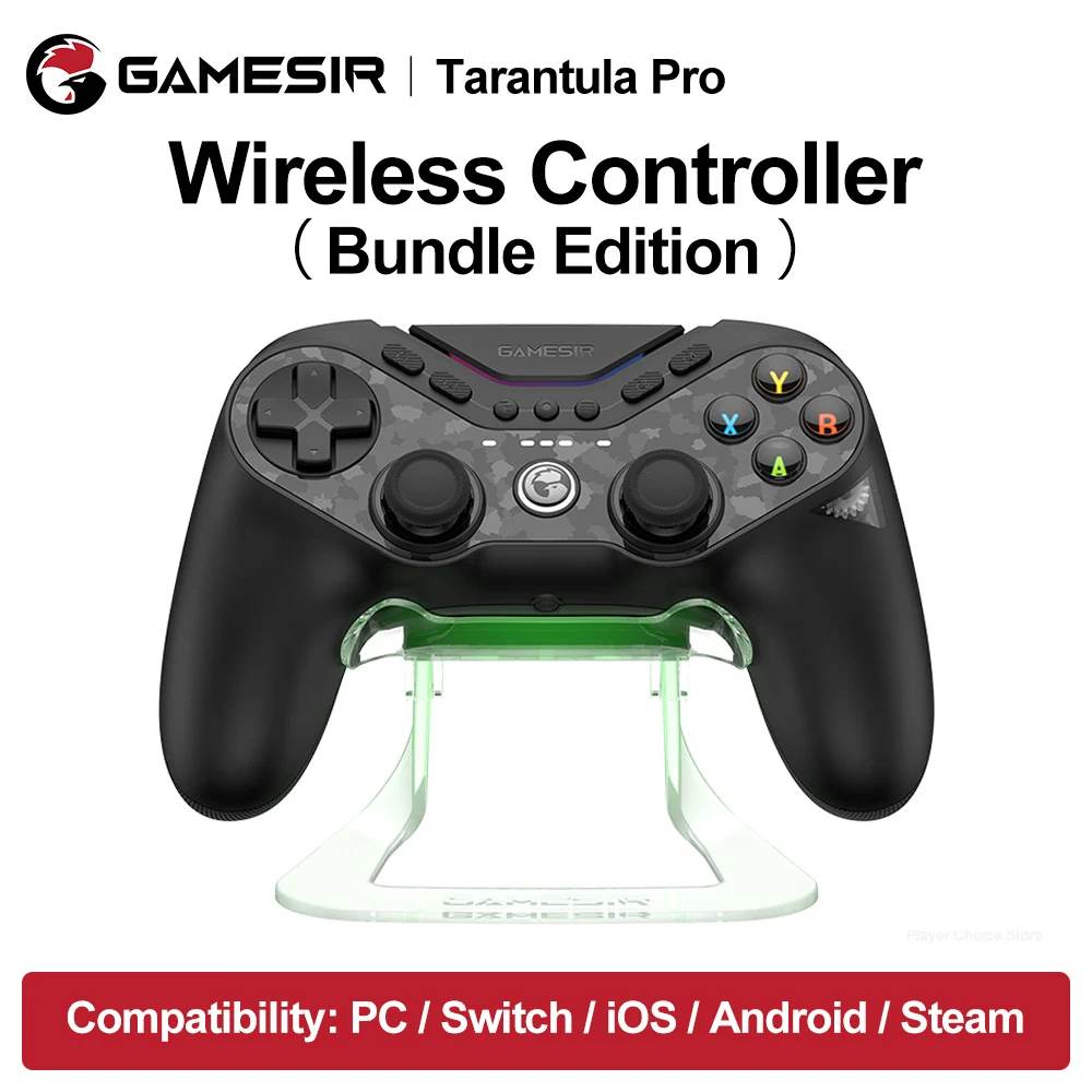 GameSir Tarantula Pro Gamepad PC per Nintendo Switch 2 Switch iOS Controller Android Joystick TMR NFC 9 Pulsante mappatibile