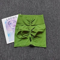 Peach Shorts V-waist Fitness Pants for Women Slimming Sports Butt Training Three-Cross Pants High Waist Yoga Hot Pants