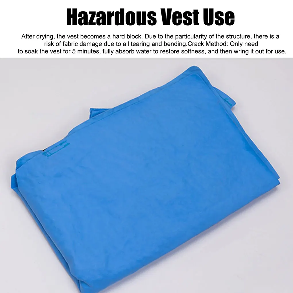 Cooling Vest Summer Cooling Vest Ice Clothes Undershirt Lightweight Cold refrigerant Vest Fabric