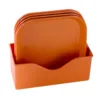 8PC Pet Food Bowl Set Pet Cats Dogs Square Feeding Bowl Solid Color Bowl Wet And Dry Food Plate For Kitten Puppy Pet Supplies 5