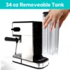 Home Semi-automatic Espresso Machine Easy Operation Panel High-pressure Extraction Coffee Machine Milk Coffee Brewing Machine 5