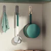 Wall Hooks Clothing Hook Cloak Folding For Bathroom Hangers Invisible Minimalist Multi-purpose Use Aluminum Alloy 6