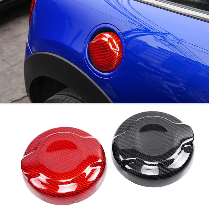 

Углеродное волокно для Mini Cooper S JCW F55 F56 2014-2023 Крышка для бензобака F57 2016-2023 Крышка для топливного бака Углеродные аксессуары