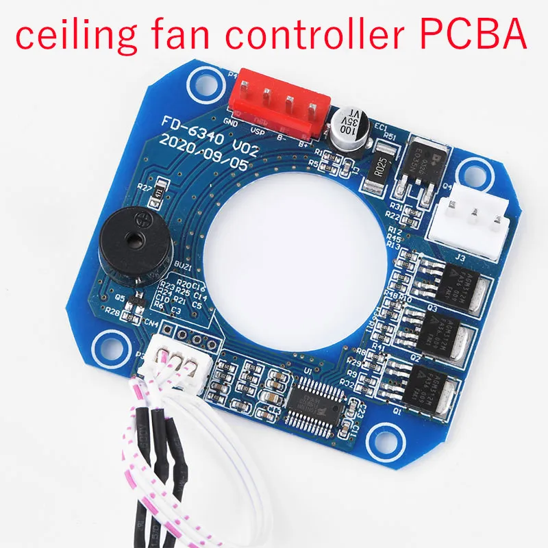 fan driver PCBA with remote control ceiling fan controller 12v dc brushless motor controller Power 40W floor bldc