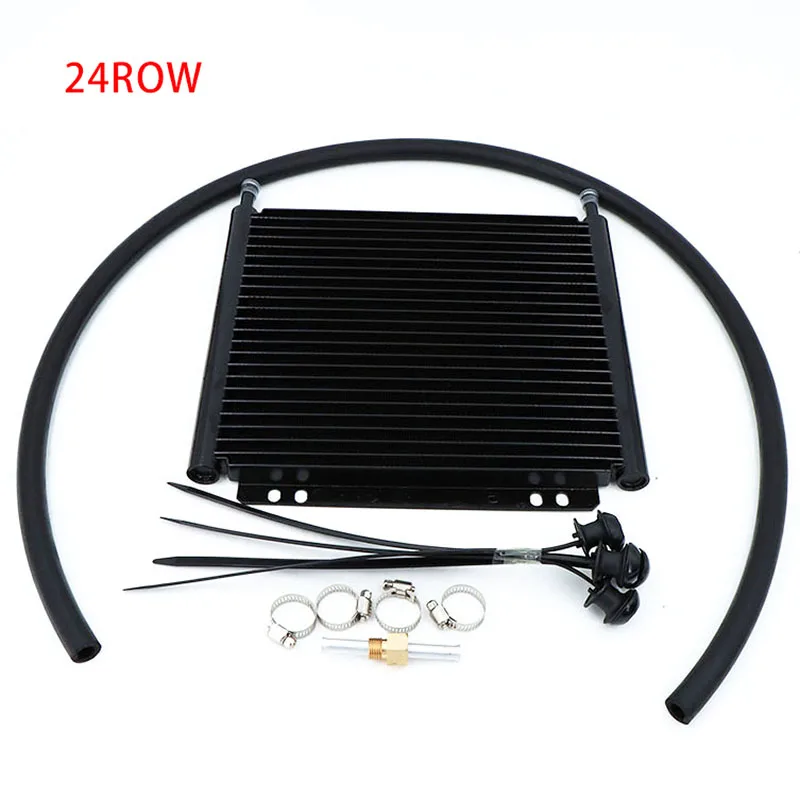 Aluminum radiator Aluminum radiator kit Oil cooler kit Oil Cooler Aluminum Transmission Oil Cooler 20Row 24Row 26Row Automatic Stacked Plate Radiator