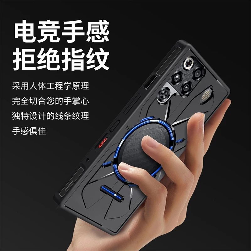 Enhanced Cooling Shockproof Bumper Case – TPU Soft Silicone Back Cover for RedMagic 11 Pro Plus Gaming Phone