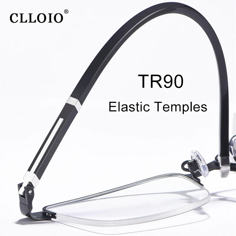 Photochromic Reading Glasses Men Progressive Multifocal Anti Blue Light Reading Glasses TR90 Hyperopia Presbyopia Glasses 5