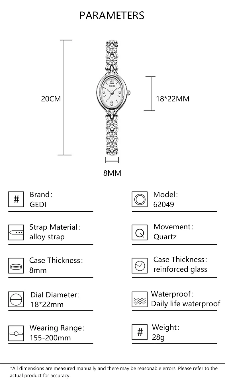Orologio da donna platinumshop - indossato