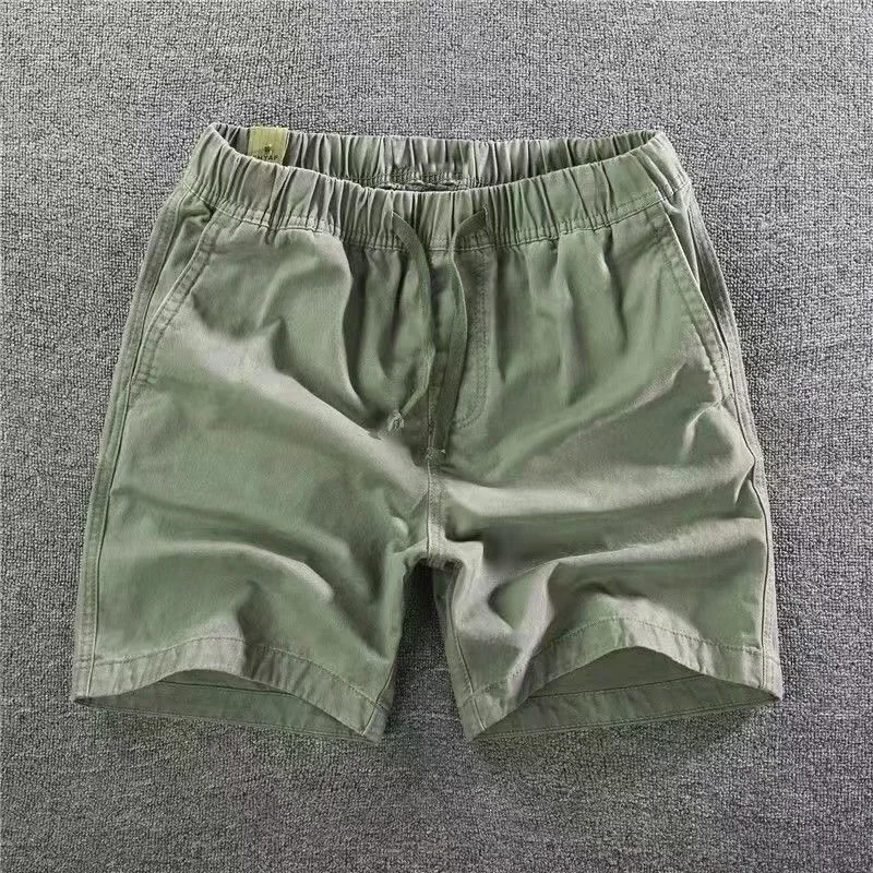【SATIIIZ】Eld Camo Bermuda Cotton Pants DAZZLZZAD Mens Camo Cargo Shorts Y2k Baggy Long Jorts Hip