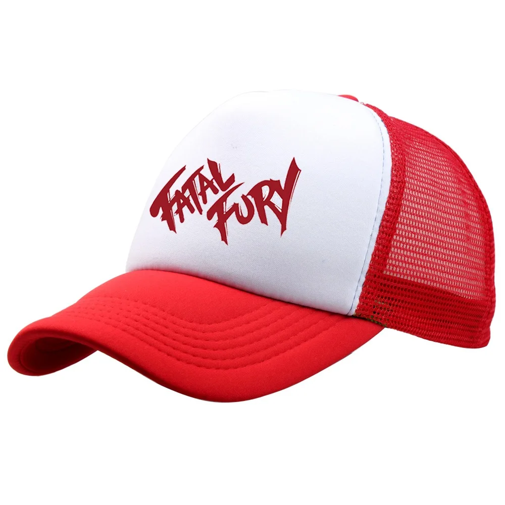 KOF-Casquette de Baseball Cosplay Fatal Fury Terry Bogard, Chapeau Ajustable, Cadeau de dehors, Accessoire Boxer