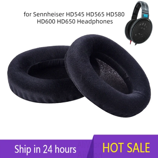  Replacement Headband Cushion Pad Repair Parts Compatible with Sennheiser  HD600 HD580 Headphones (Black) : Electronics