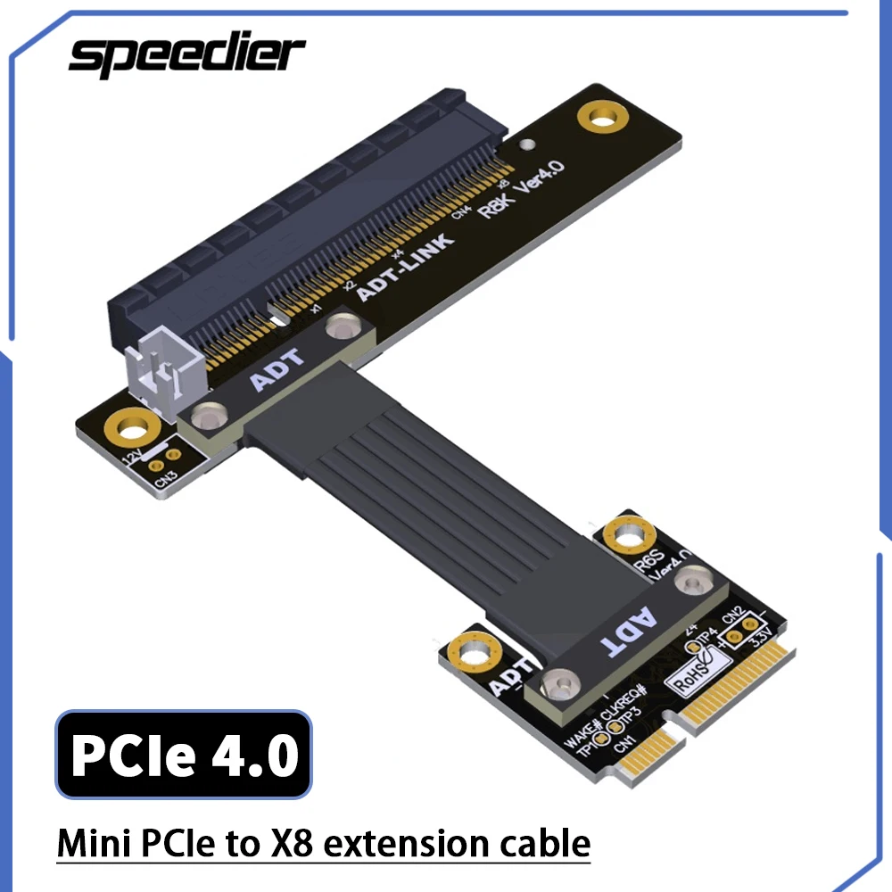 Pcie 4.0 Mini Porta Pcie A Cavo Di Prolunga X8 Adattatore Integrato Cavo Adattatore Mpcie 8X Egpu